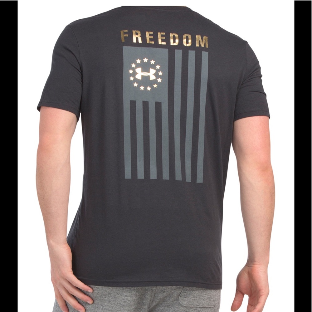 New Under Armour Men’s Freedom Flag T-shirt
